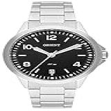Relógio Masculino Orient Aço Inoxidável Prata Analógico Resistente A Água Original FBSS1159 P2SX
