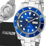 Relógio Magnum Masculino Dourado Military MA32952P - Relojoaria Invictos