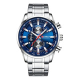 Relogio Masculino Pulseira Aco