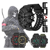 Relógio Masculino Sanda 3168 Militar Shock Tático Original