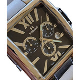 Relógio Masculino Seculus 44911503dmssb Swiss Cronógrafo Cor Da Correia Prateado Cor Do Bisel Prateado Cor Do Fundo Preto