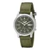 Relógio Masculino Seiko 5 Snk805 Em Aço Inoxidável, Pulseira Automática, Cor Verde, Moldura, Cor De Fundo Prateada, Cor De Fundo Verde
