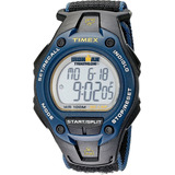 Relógio Masculino Timex Ironman Classic T5k413, Preto E Azul
