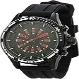 Relógio Masculino Weide Analógico WH 7308 Preto E Vermelho