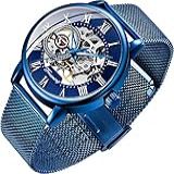 Relógio Mecânico Clássico Romano Com Design Steampunk Relógio Automático Com Corda Manual