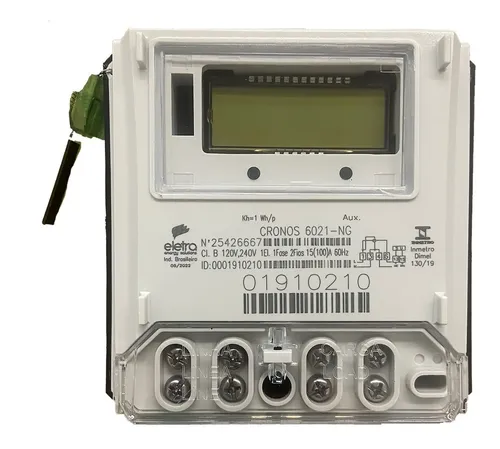 Relogio Medidor Energia Luz