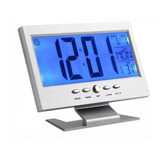 Relógio Mesa Digital Despertador Termômetro Calendário