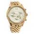 Relógio Michael Kors Lexington - Mk8281 Cor Da Correia Dourado Cor Do Bisel Dourado Cor Do Fundo Pérola