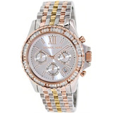 Relógio Michael Kors Mk5876 Everest Dourado Rose Prata Misto Cor Da Correia Cor Do Bisel Não