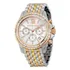 Relógio Michael Kors Mk5876 Everest Dourado Rose Prata Misto Correia $$$ Bisel Não
