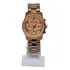 Relógio Michael Kors Runway Gold Rose Mk5128 Novo Original
