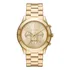 Relógio Michael Kors Slim Runway Dourado Mk8909/1dn