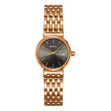 Relógio Mido Dorada Quartz M2130 3 13 1 Swiss Made Cor Da Correia Rose Cor Do Bisel Rose Cor Do Fundo Preto