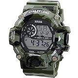 Relógio Militar Masculino Verde Camuflado A Prova Dágua