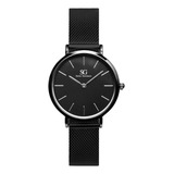 Relogio Minimalista Preto Houston