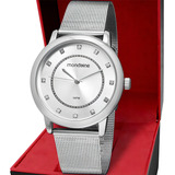 Relogio Mondaine Feminino Prata