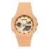 Relógio Mormaii Anadigi Laranja Mo12800a8l Feminino