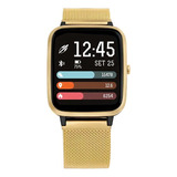 Relógio Mormaii Smartwatch Life Gps Full Molifegaf 7d Cor Da Caixa Dourado Cor Da Pulseira Dourado Cor Do Bisel Dourado