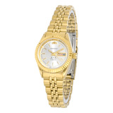 Relógio Orient Feminino Automático 559eb1x B1kx Dourado