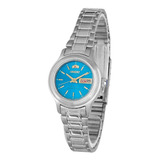 Relógio Orient Feminino Automático 559wa6x A1sx Azul Pequeno