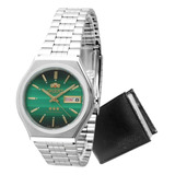Relógio Orient Masculino Automático 469wb7a E1sx Verde