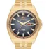 Relógio Orient Masculino Automático Dourado Três Estrelas Cor Do Fundo Grafite