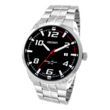 Relógio Orient Masculino Prata Analógico Mbss1382