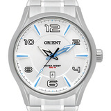 Relógio Orient Masculino Prateado Mbss1318 S2sx Cor Da Correia Prata Cor Do Bisel Prata Cor Do Fundo Prata