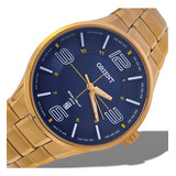Relógio Orient Mgss1136 Dourado Masculino 50m Original