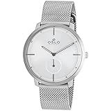 Relógio Oslo Masculino Ref Ombsssvd0003 S1sx Slim Mesh Prateado