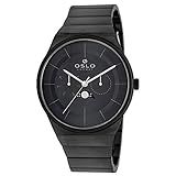 Relógio Oslo Masculino Ref Omyssm6p0001 P1gx Slim Grafite Multifunção