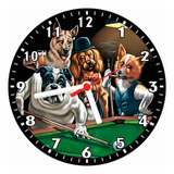 Relogio Parede Bar Cachorros