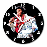 Relógio Parede Decoração Rock Clássico Elvis
