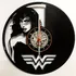 Relógio Parede,disco Vinil, Mulher Maravilha