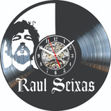 Relógio Parede Disco Vinil Raul Seixas Musica Decoração