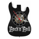 Relógio Parede Guitarra Rock N Roll