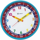 Relógio Parede Infantil Herweg Educativo 6690