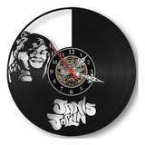 Relógio Parede Janis Joplin Bandas Rock Musica Vinil Lp