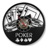 Relogio Parede Poker Games