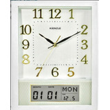 Relógio Parede Silencioso Kienzle 36x28cm Exclusive Line