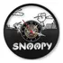 Relógio Parede Snoopy Cachorro Barato Disco Vinil Lp Decor