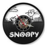 Relogio Parede Snoopy Cachorro