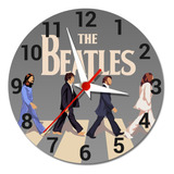 Relógio Parede The Beatles Personalizado Relógio Os Beatles