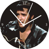 Relógio Parede Vinil Elvis Presley Presente Decorativo