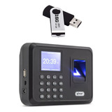 Relógio Ponto Biométrico Digital Livre Software + Pen Drive