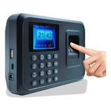Relógio Ponto Biométrico Impressão Digital Bivolt Usb Lcd