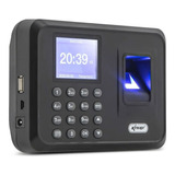 Relógio Ponto Biométrico Impressão Digital Eletrônico Knup