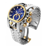 Relógio Prata Dourado Invicta Zeus Bolt 20111 C Caixa