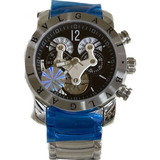 Relogio Prateado Bvgari Venom