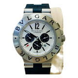 Relogio Prateado Titanium Bvgari
